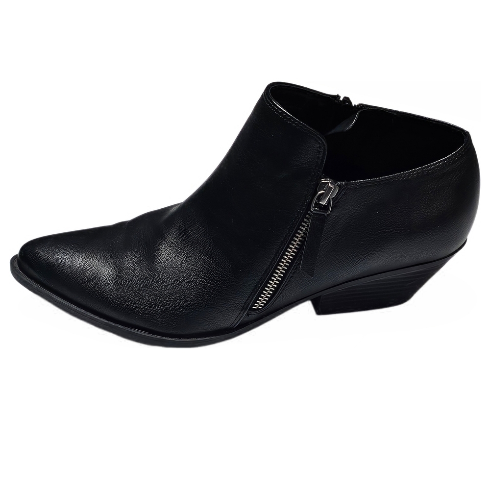 Indigo Ankle Booties Zipper Closure Black - Picture 6 of 16